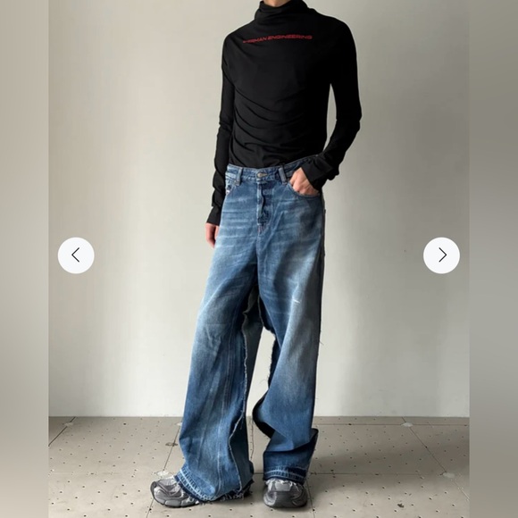 DIESEL INDUSTRY X PROTOTYPES NEW JEANS PANT - Picture 11 of 16